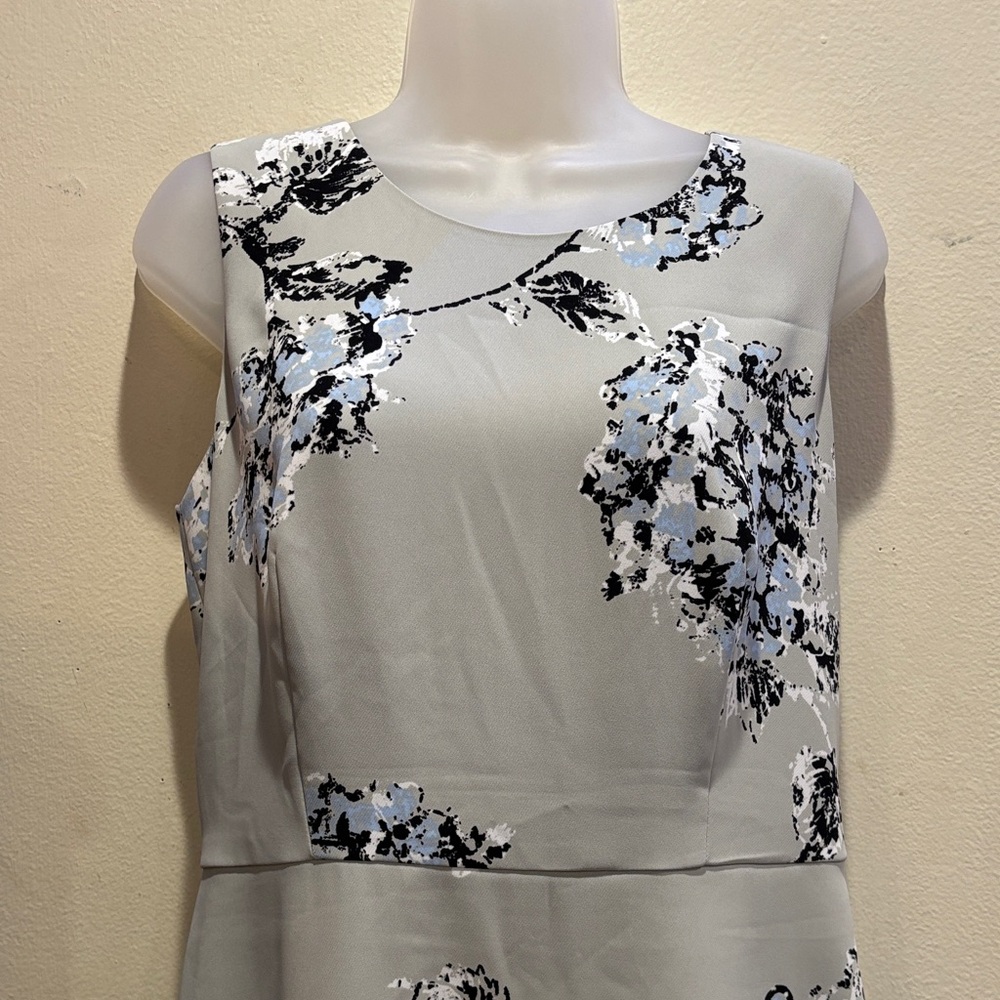 Armani Exchange Monochrome Floral Dress